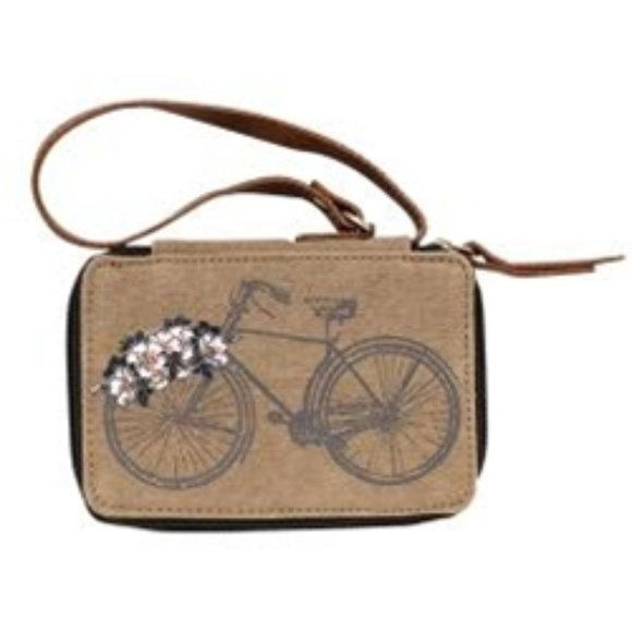 Mona B Handbags - NWT Mona B Trust The Journey Wallet